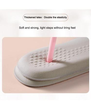 Buy CSCDD Leather Latex Sports Insoles - Arch Support & Shock Absorbing Cowhide Shoe Pads (Size 41-42) for Ultimate Comfort - Buy Online on GoSupps.com