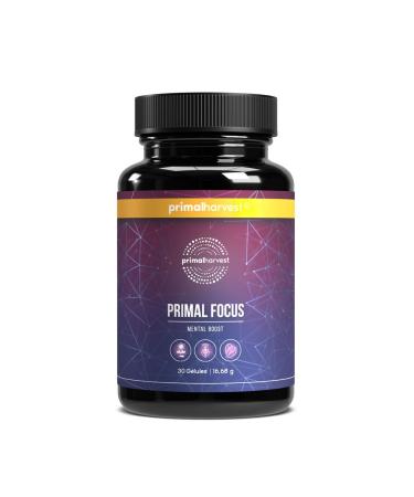 Kogni Boost Primal Harvest - 30 Nootropic Capsules - Brain Stimulating & Focus - Natural Brain Function & Memory Support - Gluten Soy & Dairy Free