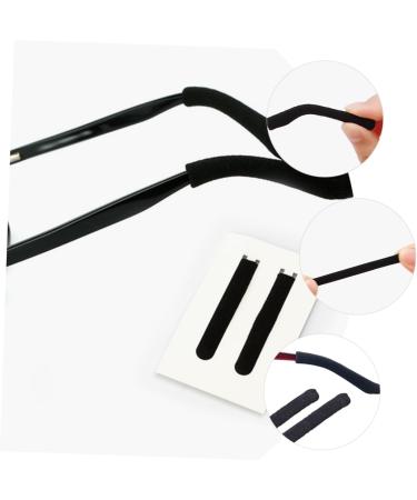 Doitool Knitting Accessories - Metal Shoe Protectors for Glasses & Sunglasses | Comfortable Temple Nylon Frame (5.5x0.7cm) | Earring Glasses Accessories - Buy Online on GoSupps.com