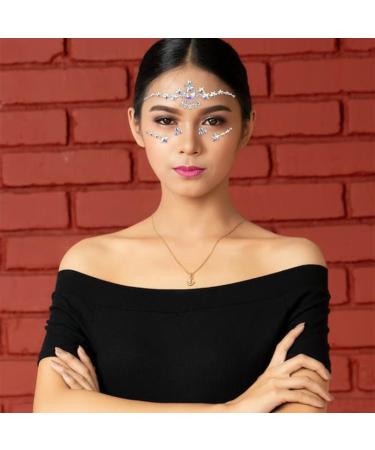 Face Rhinestone Stickers - Mermaid Gems & Glitter Eye Crystals for Rave Halloween & Festival Parties - Buy Online on GoSupps.com
