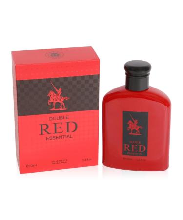 Double Red Essential Spray Cologne - Eau De Toilette for Men - 3.3 fl.oz