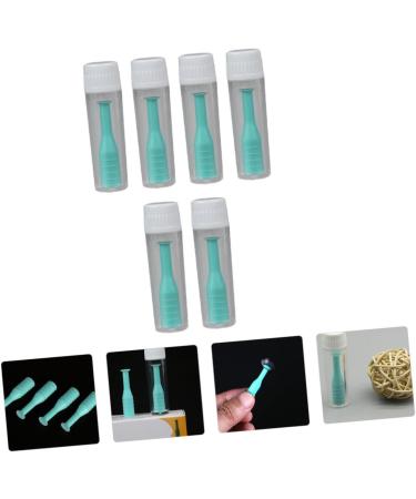 Solustre 6pcs Contact Lens Suction Rod - Soft Contacts Remover Tool RGP Plunger ABS Material Green - Perfect for Easy Insertion & Removal - Buy Online on GoSupps.com