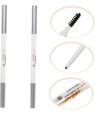 Healeved 4 Pcs Makeup Pencils Eyebrow Pencil with Brush 2 in 1 Brow Pen Abs (shell) Brow Pencil 1 count (Pack of 1) Assorted Colorx2pcs - Buy Online on GoSupps.com