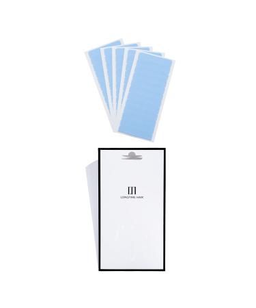 LongTime Hair Replacement Tapes for Tape Hair Extensions - 60 Double-Sided Adhesive Strips (4x0.8 cm) | Strong Adhesive Power - Buy Online on GoSupps.com