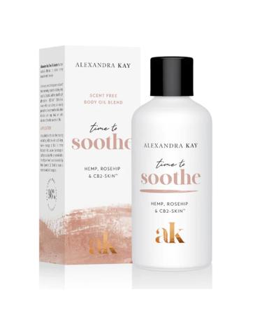 Green People Alexandra Key Time To Soothe Scent Free Body Oil 100ml