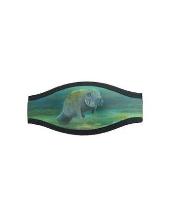 Marine Sports Manatee Grass Mask Strap Wrapper Black