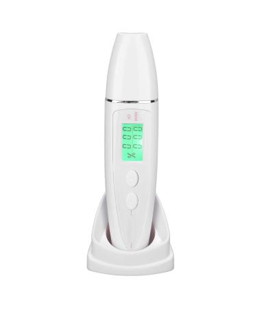 Facial Skin Tester Smart Skin Detector Pen Portable for Home Beauty Salon (White)