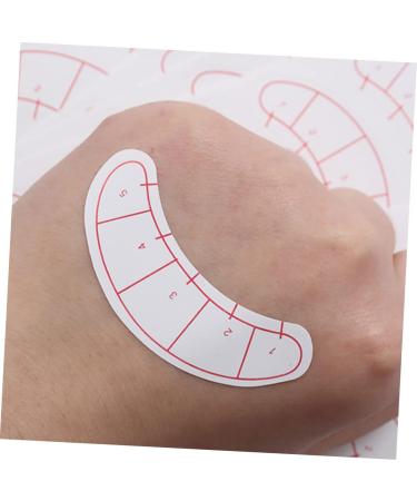 Healeved 40 Sheets Eyelash Positioning Paper Eye Tips Sticker Eyelashes Positioning Pad Eyelash Mapping Stickers Grafted Eyelashes Sticker Eye Positioning Tips Pad Patch Woman - Buy Online on GoSupps.com