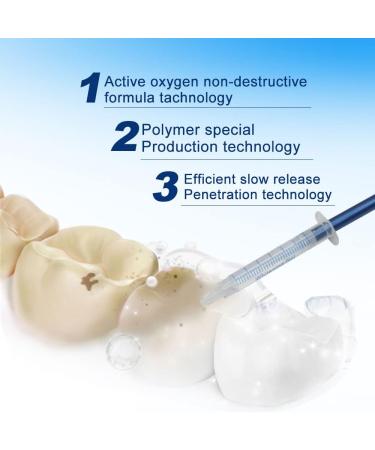 Teeth Whitening Kit - 10 Pack 3ml Gel Refill 44% CP Bleaching Gel LED Light & Mouth Trays - Complete Tooth Whitener Solution - Buy Online on GoSupps.com