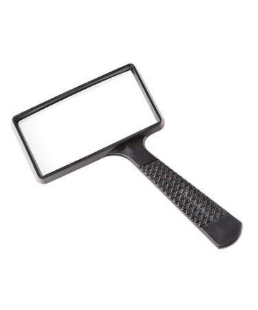 Read Glass Optical Lens 10x Hd Rectangular Newspaper Elderly Students Portable Ergonomics Handheld Magnifier Made in China