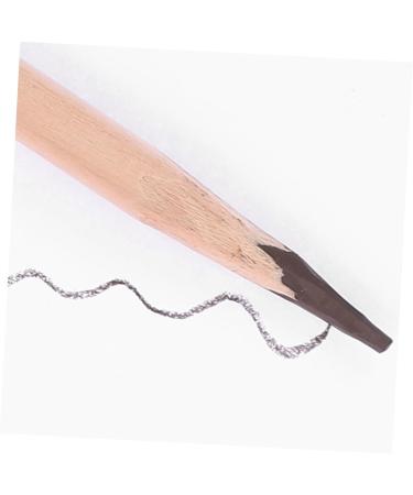 BIUDECO 3pcs Pencil Brow Pen Portable Brow Pencil Wood Brow Pencil Coffee Wooden - Buy Online on GoSupps.com