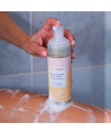 WooWoo Manifesto Gentle Foaming Natural Body Wash For Women 150ml - Vegan Sulphate Free Body Care pH Balanced Gentle Skin Cleanser with Aloe Vera and Artichoke Leaf Peptides - Menopause Range - Buy Online on GoSupps.com