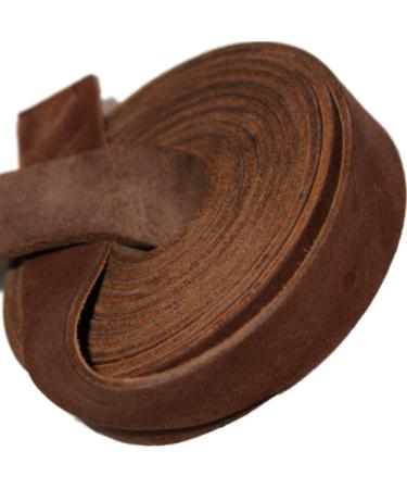 TOFL Leather Strap Medium Brown  Inch Wide 72 Inches Long 1/8 Inch Thick (7-8 oz) Medium Brown - Buy Online on GoSupps.com