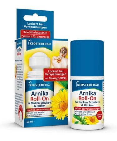 Klosterfrau Arnica Roll-On 6x50ml | Tension Relief & Massage Effect | International Shipping - Buy Online on GoSupps.com