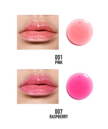 ASKELI Hydrating Lip Oil 2 Pack - Plumper Tinted Gloss Set for Plumping and Moisturizing Dry Lips - Raspberry & Pink - Buy Online on GoSupps.com