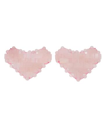 Shop Heart Shaped Jadestone Eye Patch - Reduce Facial Edema | 2pcs Comfortable Fit for Massage - International Shipping Available - Buy Online on GoSupps.com