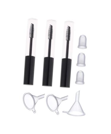 DRESSOOS 3pcs Empty Eyelash Tube Exquisite Mascara Tube Empty Mascara Tube Wand Empty Eyelashes Bottle