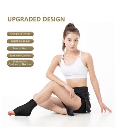 ACOHICE Ankle Brace Ice Pack for Injuries - Reusable Gel Pack for Plantar Fasciitis, Achilles Tendonitis, Heel Pain Relief and Swelling - Buy Online on GoSupps.com