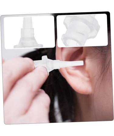 Healeved 10pcs Disposable Ear Washer Tips Compatible Ear Cleaning Tools Smooth Surface for Safe Earwax Removal Durable Material for Home Use - Buy Online on GoSupps.com