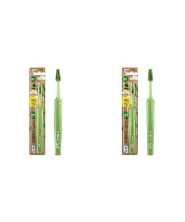 Tepe Good Mini Extra Soft - Small user -friendly toothbrush for children from renewable raw materials with soft bristles (pack with 2)
