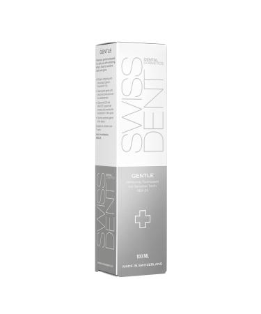Swissdent Gentle Toothpaste 100 ml | Whitening & Sensitive Teeth Care | Gentle Cleaning for Healthy White Teeth - Buy Online on GoSupps.com