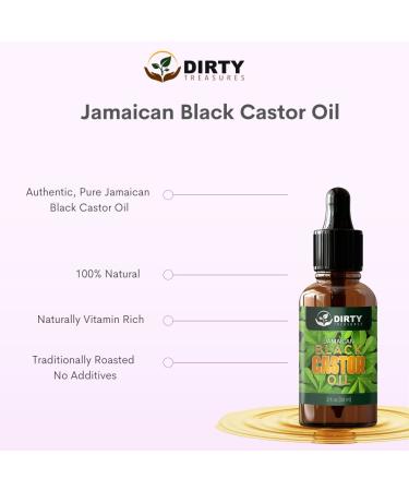 Organic Jamaican Black Castor Oil - Hexane-Free, 2oz | Hair Growth & Skin Conditioning - Buy Online on GoSupps.com