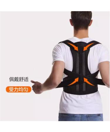 DFHBFG Correct Scoliosis Artifact Hunchback Orthotic Man Straight Back Invisible Female Orthotic with The Elderly(Size:XX-Large) XX-Large D - Buy Online on GoSupps.com