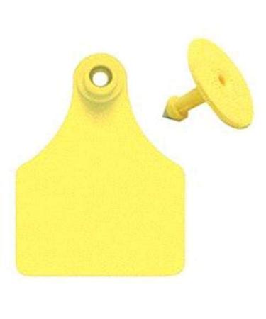 Allflex Usa GLF050/GSMY 096222 Ear Tag, Numbered #26-50, Yellow, Large