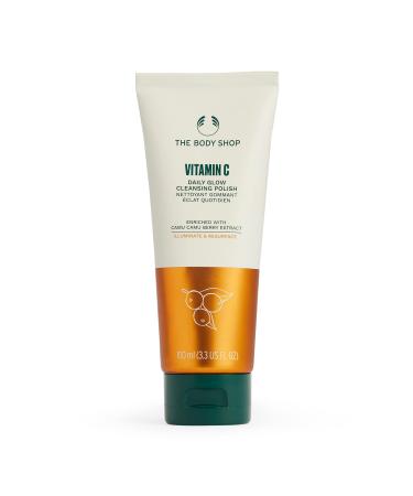 The Body Shop Vitamin C Daily Glow Cleansing Polish For a Healthier Fresh-Faced Glow Vegan 100ml - Buy Online on GoSupps.com
