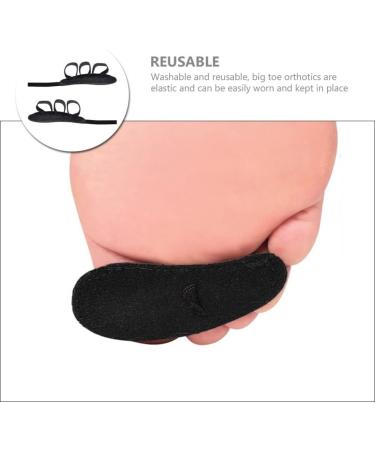 BESPORTBLE Toe Spacers 2pcs - Soft Big Toe Splint for Broken and Hammer Toe Relief - Reusable Toe Separator for Women, Men, Seniors - Buy Online on GoSupps.com