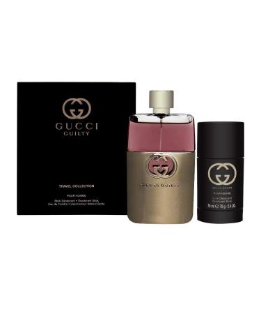 Gucci Guilty 2 Piece Gift Set for Men 3.0 Ounce