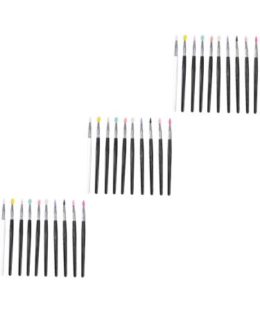 30 Pcs Eye Shadow Brush Lip Brush Cosmetic Lipstick Brush Cosmetic Lip Mask Brush Makeup Lipstick Applicator Silicone Lipstick Brush Lipstick Brush Applicator Lip Balm Applicator