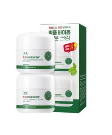 Dr.G Red Blemish Cica Soothing Cream Duo 50ml*2pcs