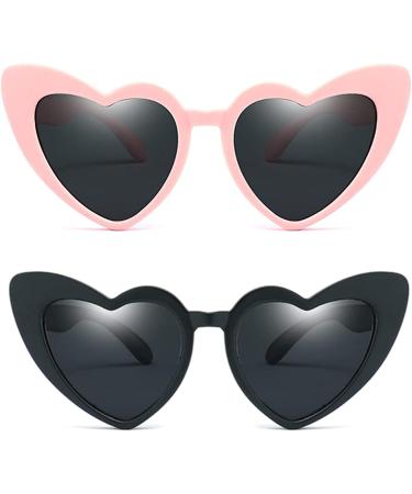 Long Keeper Kids Unbreakable Polarized Sunglasses for Baby Toddler Children - Pink+Black - Buy Online on GoSupps.com