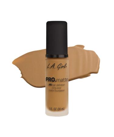 L.A. Girl Pro Matte Foundation  Sandy Beige  1 Fluid Ounce - Buy Online on GoSupps.com