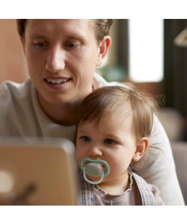 Philips Avent Ultra Air Pacifier Set 18+ Months - 4 Pieces with Sterilization Box | International Shipping Available - Buy Online on GoSupps.com