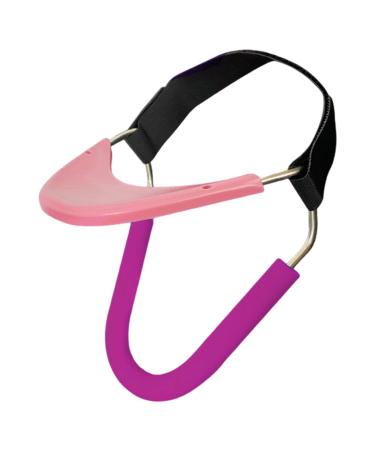 Honhoha neck stretch band cervical support for the neck - forward -facing head posture neck collar neck support for workers and students pink