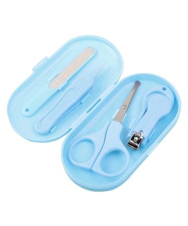 Nail care set 4-in-1Baby nail clippers nail scissors nail file tweezers nail set for toddler