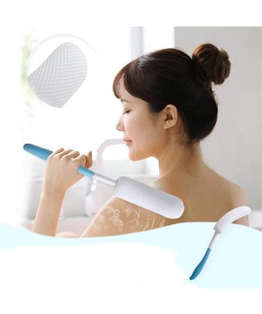 Shuiniba Long Handle Back Bath Brush with Replaceable Scrubbing Head - 15.35 Inch Exfoliating Shower Brush - Buy Online on GoSupps.com