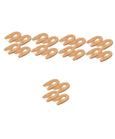 NOLITOY 10 Pairs Transparent Heel Pad Silicone Heel Pads Reusable Silicon Heel Pads Silicone Pad for Shoe Silicone Heel Cushion Heel Pad for Women Pads for Heels Women Heel Pad
