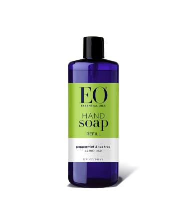 EO Hand Soap: Peppermint and Tea Tree  32 Ounce Refill