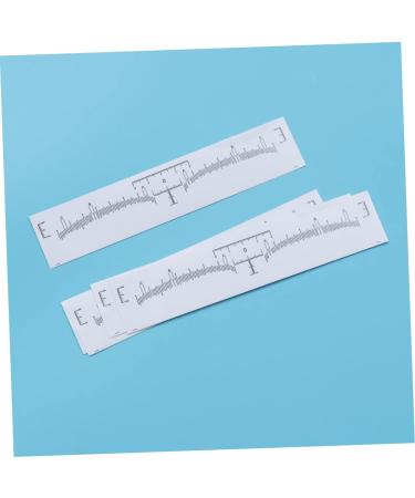 DOITOOL 120pcs Eyebrow Shaping Tool Grooming Tear-off Design Mini Vernier Caliper Calipers Eyebrow Trimming - Buy Online on GoSupps.com