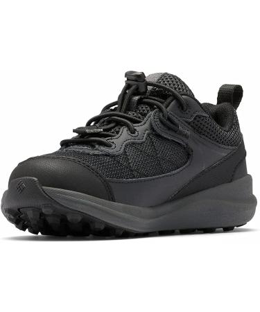 Columbia Trailstorm Hiking Shoe Big Kid - Black/Dark Grey | Ages 8-12 - Buy Online on GoSupps.com