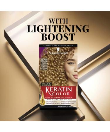 Schwarzkopf Keratin Color 9.0 Honey Blonde - Color & Moisture Hair Color Cream - Buy Online on GoSupps.com