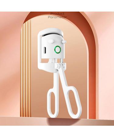 HVVENTY USB Rechargeable Electric Eyelash Curler with Fast Heating 3 Temperature Levels and Long Lasting - Buy Online on GoSupps.com
