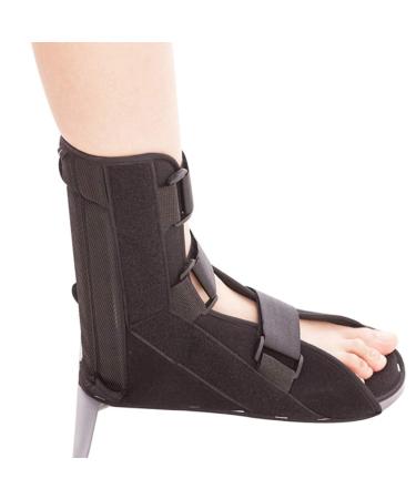 Buy HEALLILY Cam Walker Ankle Stabilizer Boot - Fracture Rehabilitation & Sprain Support (S/Black) | International Shipping Available - Buy Online on GoSupps.com