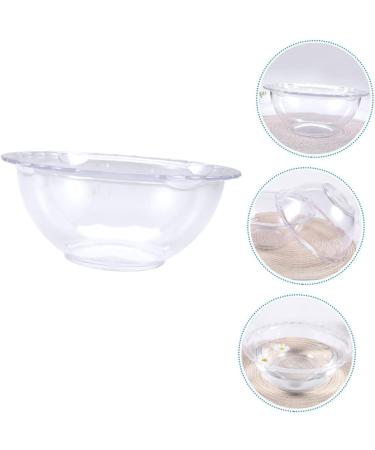 MAGICLULU 1pc Lace Washbasin Washing Basin Fashion Washbasin Dormitory Basin Bathroom Supply Compact Wash Basin Sturdy Washbasin Portable Washbasin Lace Wash Basin Clear Wash Basin - Buy Online on GoSupps.com
