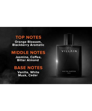 Villa'in Perfume For Men 100 Ml - Eau De Parfum - Premium Long Lasting Fragrance Spray - Woody & Spicy - Buy Online on GoSupps.com
