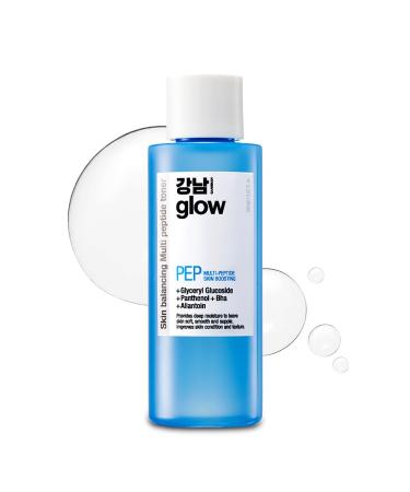 Multi-Peptide Skin Boosting Toner - Hydrating Soothing Exfoliating Toner for Face I Niacinamide & Hyaluronic Acid & Salicylic Acid I Face Moisturizer | Korean Skin Care - 5.07floz