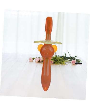 Seaesfoufu 2-Pack Children's Silicone Travel Toothbrushes for Toddlers | Infant Training Toothbrushes - Buy Online on GoSupps.com